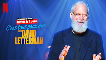 C'est tout pour moi ! Avec David Letterman (2022)